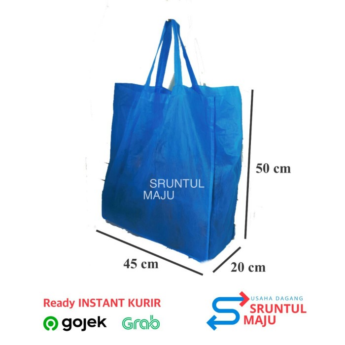 

✨ BISA COD ✨ Tas Spunbond 45x50x20 + Shopping Bag + Harga Perlusin
