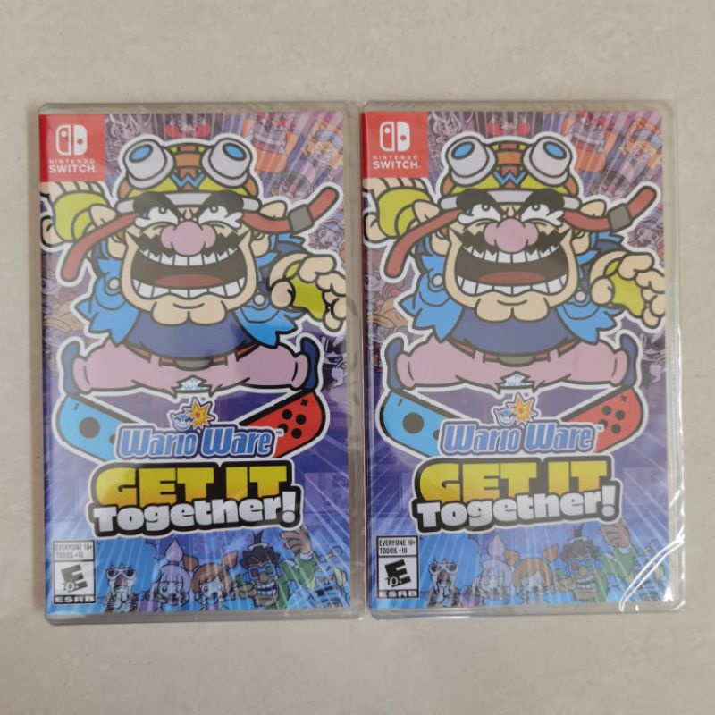 WarioWare: Get It Together! Wario Ware Nintendo Switch Kaset