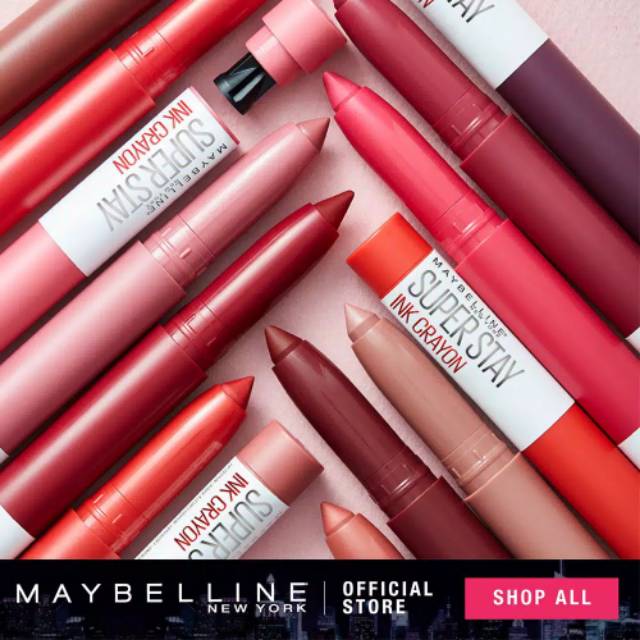 MAYBELLINE superstay ink crayon matte