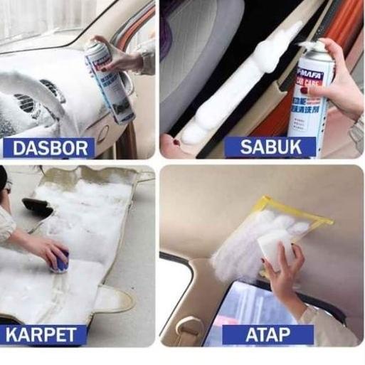 ♙ All Clear Interior Mobil Foam Pembersih Serbaguna V MAFA - ORIGINAL - KECIL 300ML ✼