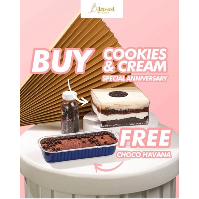 

Promo Cookies and Cream Oreo Anniversary Free Havana