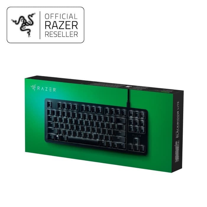 Razer BlackWidow Lite Silent Mechanical Gaming Keyboard Orange Switch