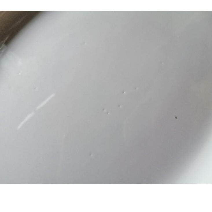 NMX Piring saji oval porselen tebal lodor keramik putih polos piring kue resto cafe hotel bentuk lon