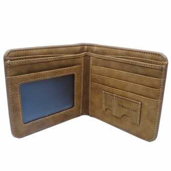 (COD) Baellerry Dompet Kulit Pria Bahan Nubuck IMPORT