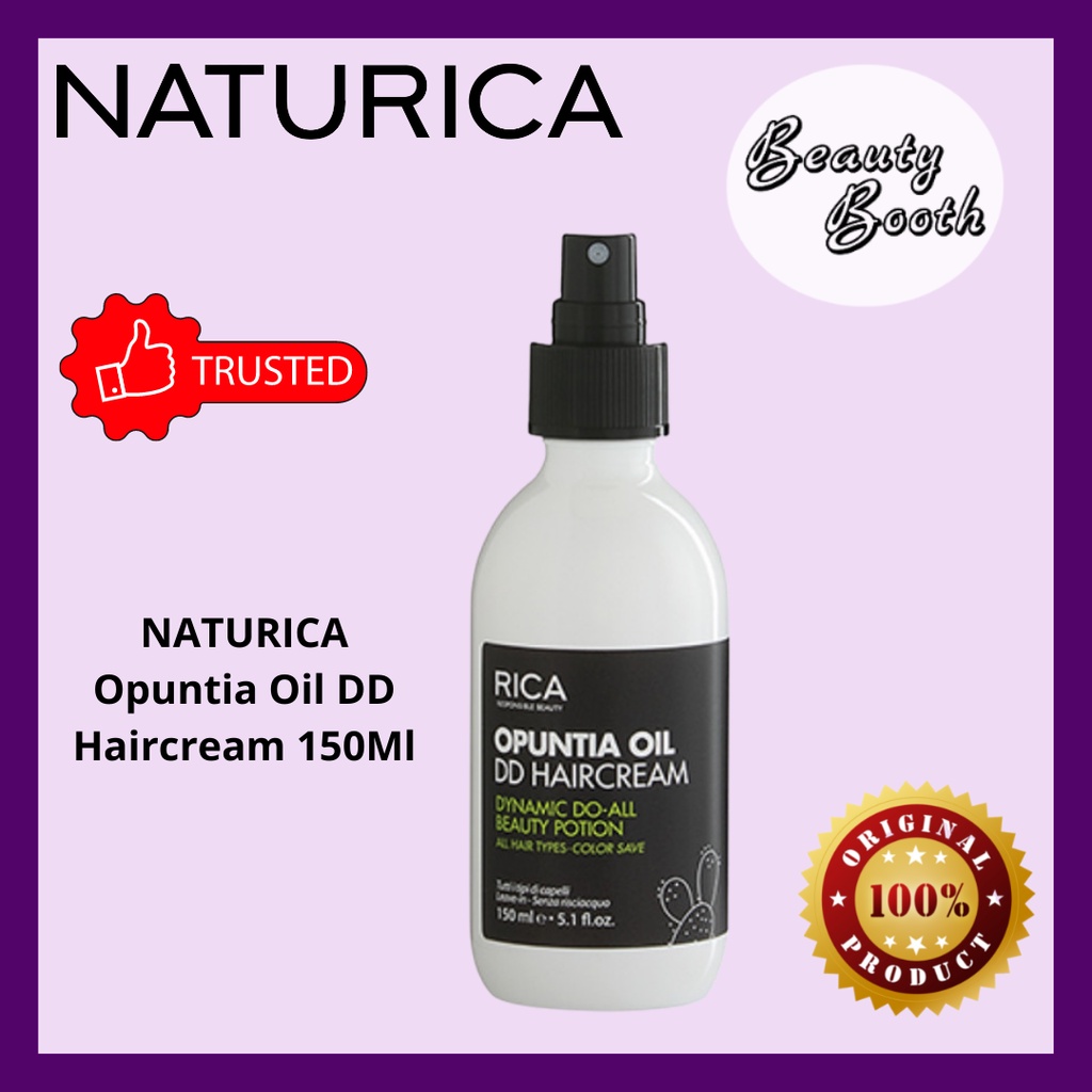 NATURICA Opuntia Oil DD Haircream 50ml 150ML Mencegah rambut rusak sebelum catokan / hair dryer