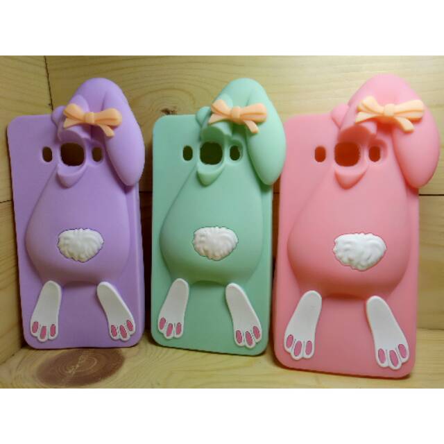 Case 3D Kelinci Lucu tile Samsung J5 2016/J510