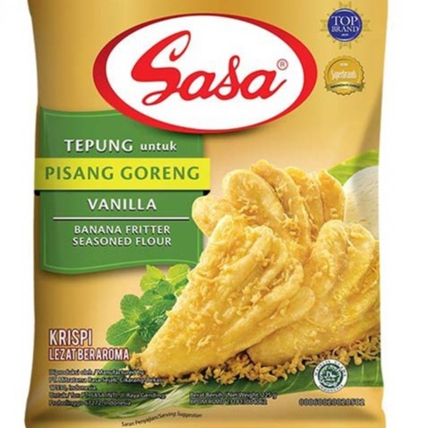 Tepung Bumbu Sasa Pisang Goreng Vanilla 210 Gram