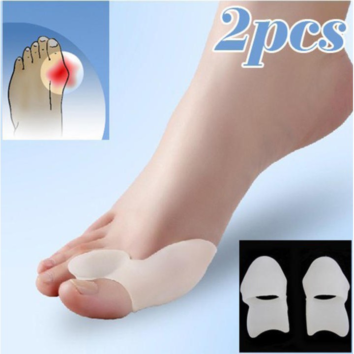 Alat Pelurus Jari Kaki Bengkok Separator Pelindung Perata Perawatan Ibu Jari Kaki Hallux Valgus