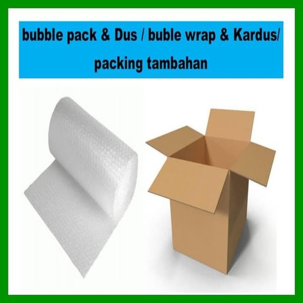 

Extra Packing (Dus & Bubble Wrap)