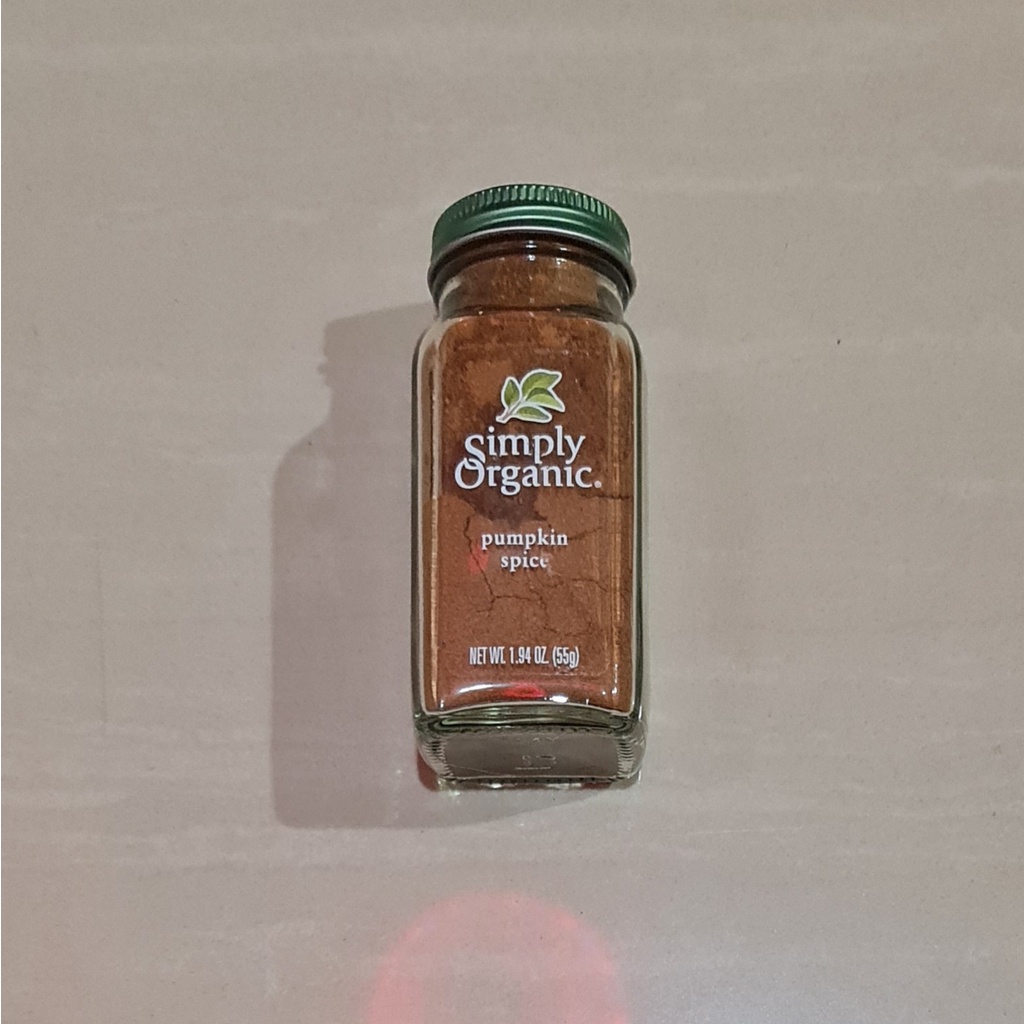 Simply Organic Pumpkin Spice Certified USDA Organic 55 Gram