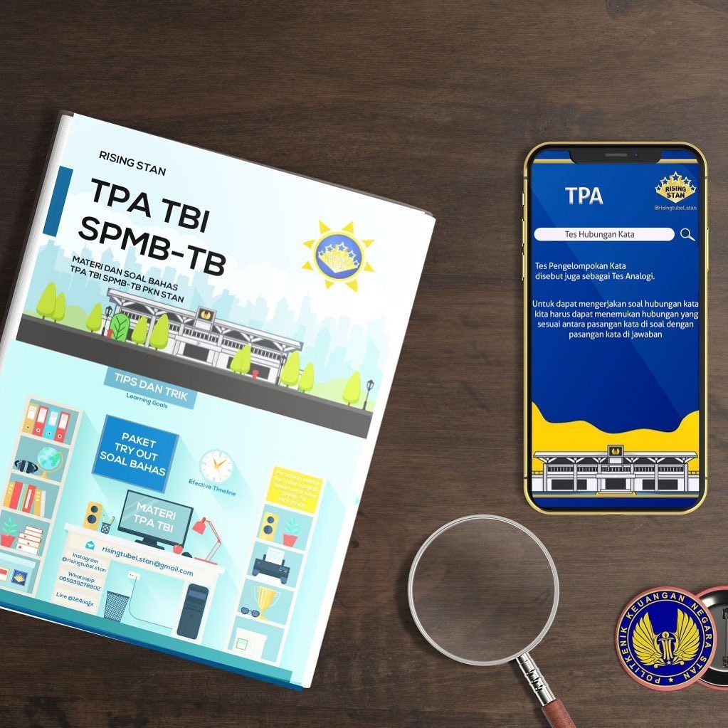 MODUL TPA TBI SPMB TUGAS BELAJAR PKN STAN 2020 TERLENGKAP DAN TERUPDATE