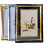 Frame foto figura A4 (21x3) motif coklat,silver,gold