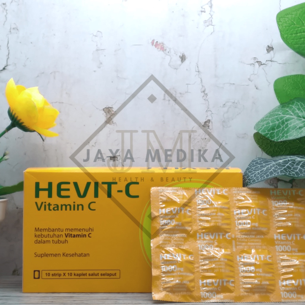 Hevit C 1000 mg Per Strip Isi 10 Kaplet