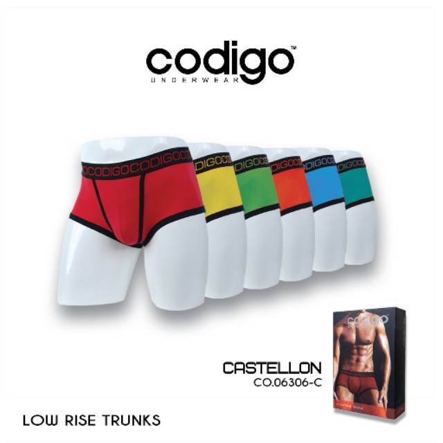 Codigo Castellon Celana Dalam Pria Boxer Isi 3 pc | Men's Underwear SB 06306