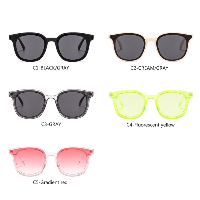 2020 new INS fashion trend square sunglasses