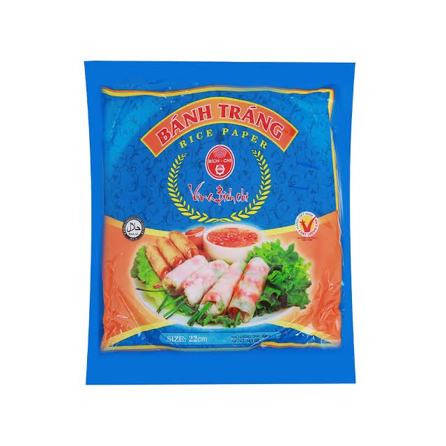 

Vina Bich Chi Banh Trang / Rice Paper / Kulit Lumpia 22 Cm 250 Gram