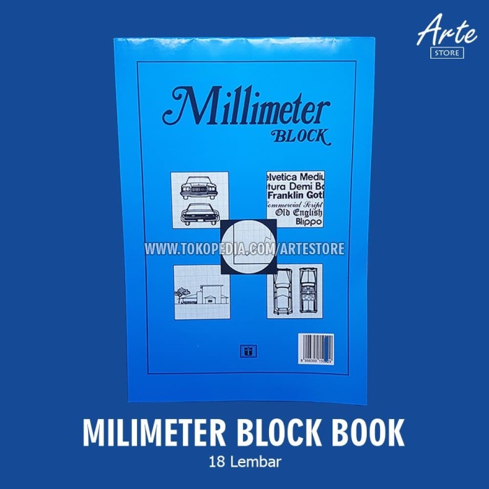 

Sketsagambar- Buku Milimeter Block (Semua Ukuran) - Double Folio -Buku-Gambar-Sketsa.
