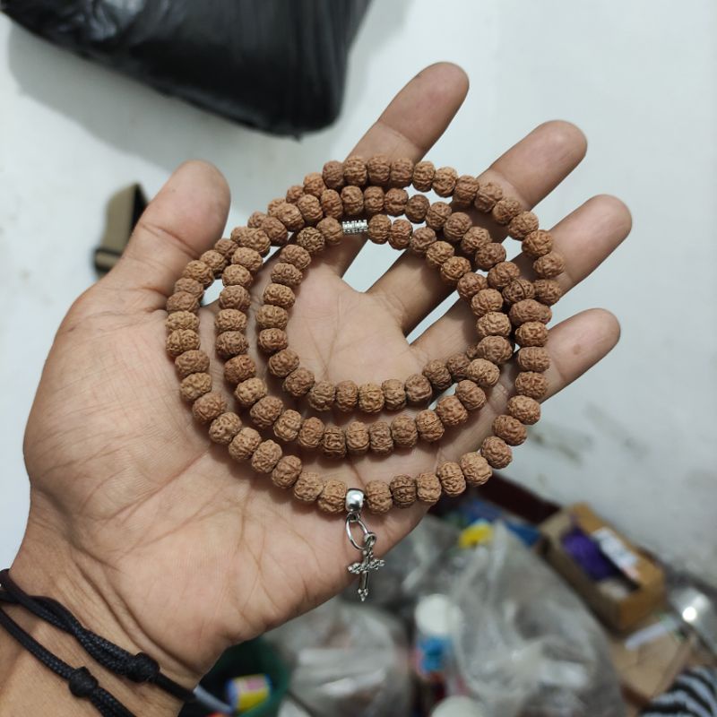 rosario rudraksha japamala