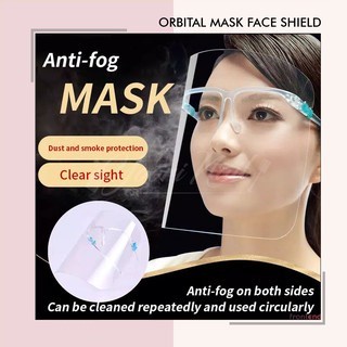 Orbital mask face shield kacamata pelindung masker kaca mata mask face shield nagita