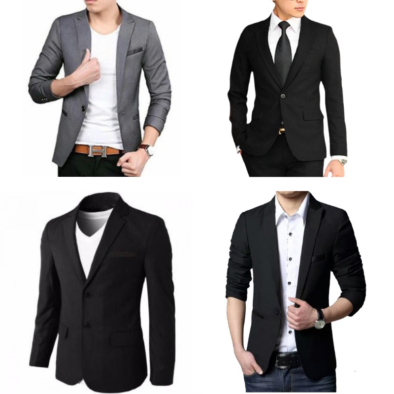 Jas Blazer Polos Slimfit Casual Formal Modern