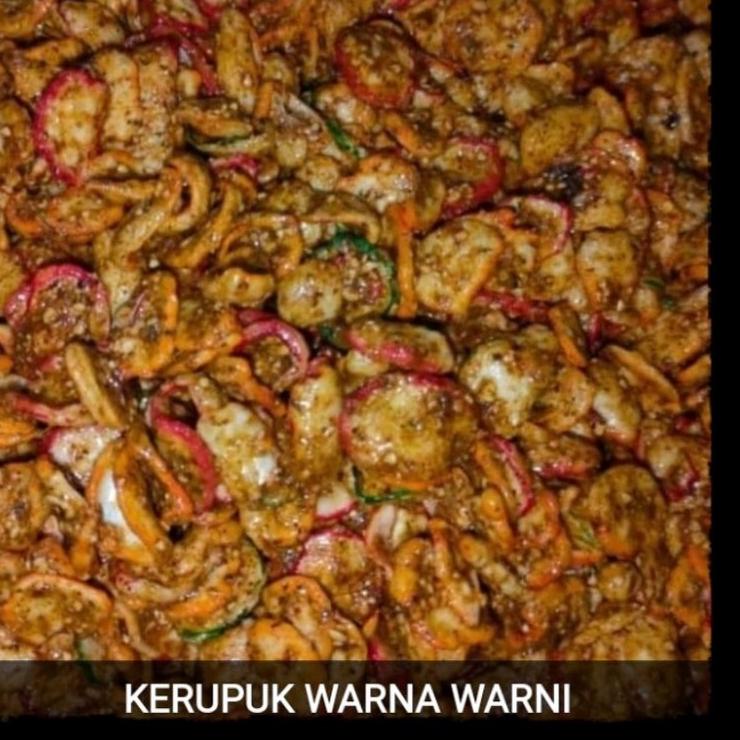 

Stok baru--KERUPUK BAWANG BUMBU KACANG CIKRUH 250GR