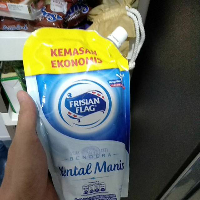 

Susu kental manis frisan flag. Expired april 2019