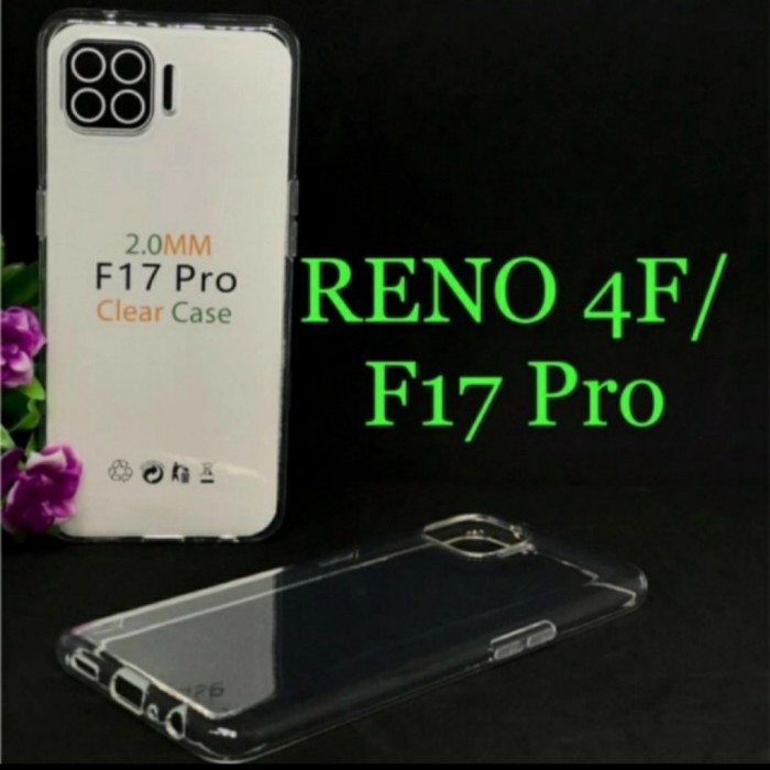 C/C- Softcase Clear Case Sillikon Kondom Case Bening Oppo Reno F17 Pro by POA