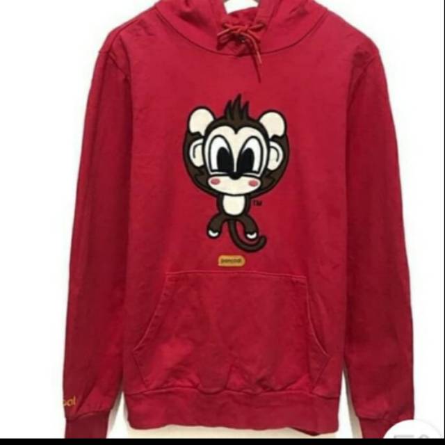 Sweater hoodie zipper basic PANCOAT MONKEY