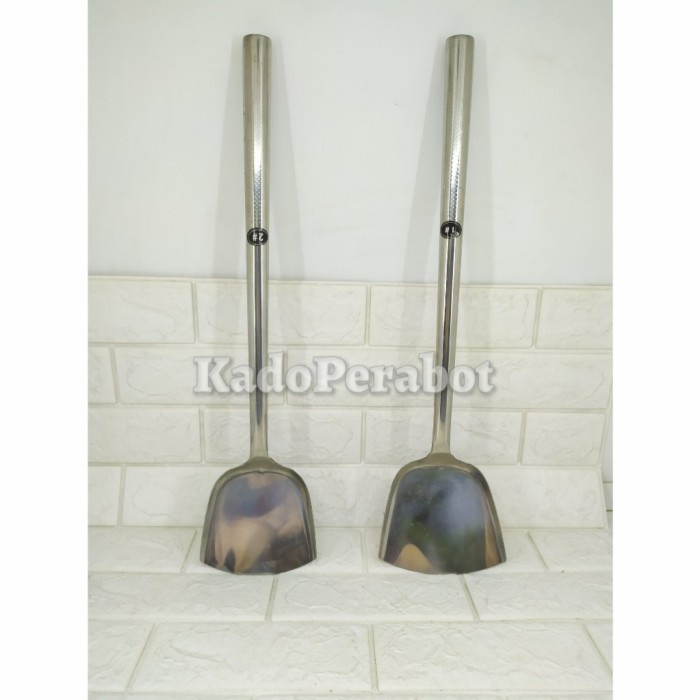 ciamsi masak - spatula stainless - sodet masak jumbo - siamsi st tebal