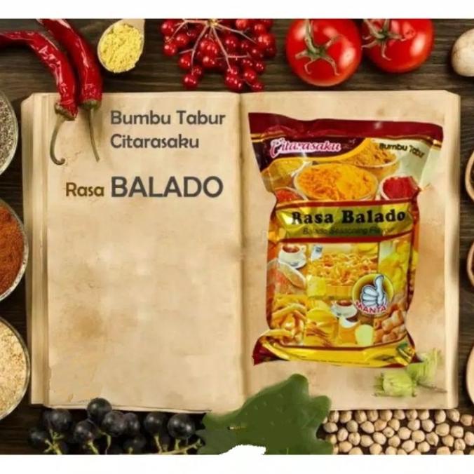 

yang dicari@@@@] Bumbu Tabur Citarasaku Rasa Sambal Balado (1 Kg)