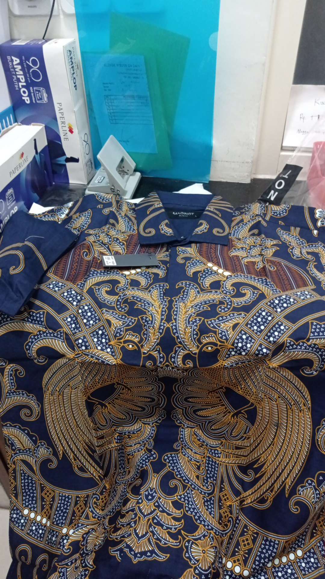 Maginot Kemeja Batik Pria Yasa-ss Lengan Pendek