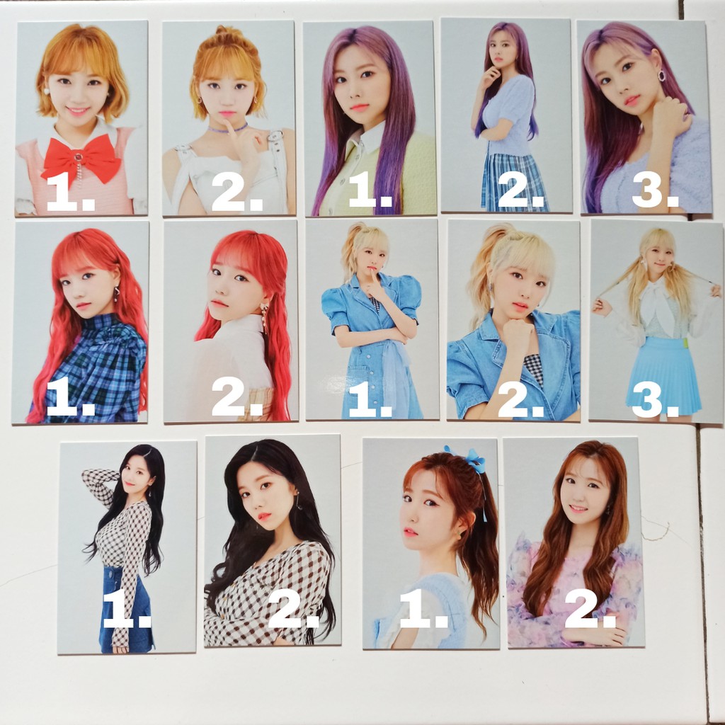 IZONE Trading Card Oneiric Theater Photocard Official IZ*ONE Yuri Yena Hyewon Hitomi Chaewon