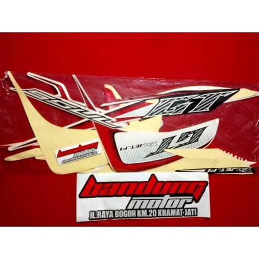 promo stiker striping skotlet decal sticker body motor yamaha mio soul gt fi