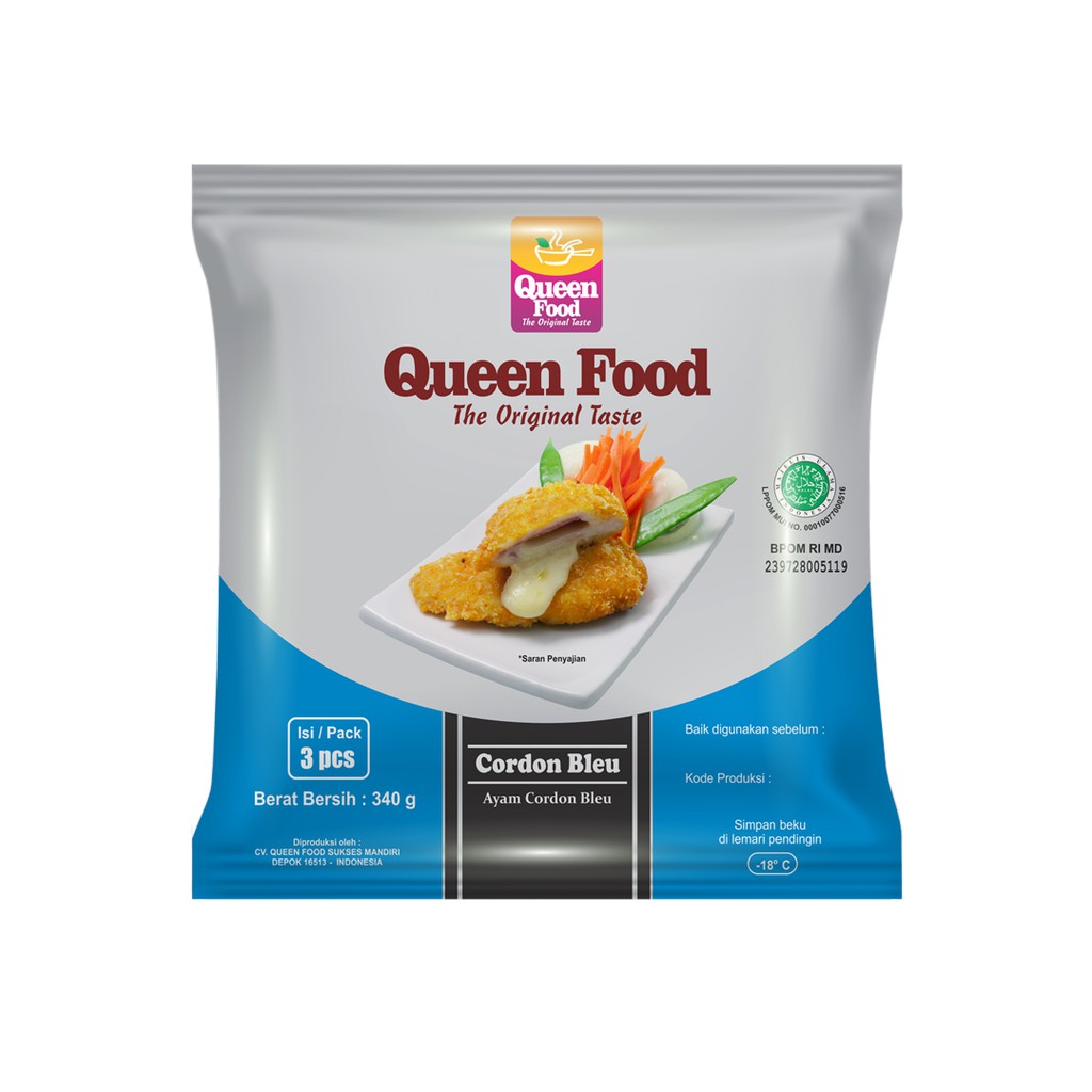 

Queen Food - Cordon Bleu 340g