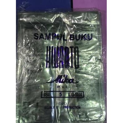 

BARU Sampul Mika Plastik Buku Tulis Ukuran Kwarto 0.10 atk