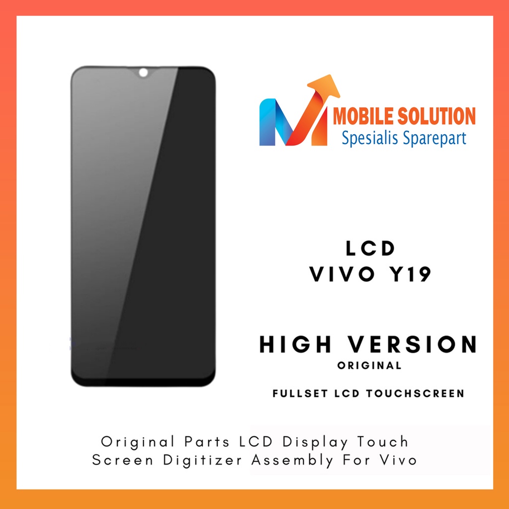 Grosir LCD Vivo Y19 ORIGINAL 100% Fullset Touchscreen Garansi 1 Bulan + Packing / Bubbel
