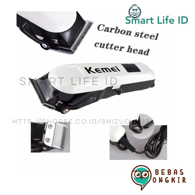 Kemei KM 809B  Alat Cukur Rambut Hair Clipper 809 Professional Turbo Power Mesin Cukuran KM-809B