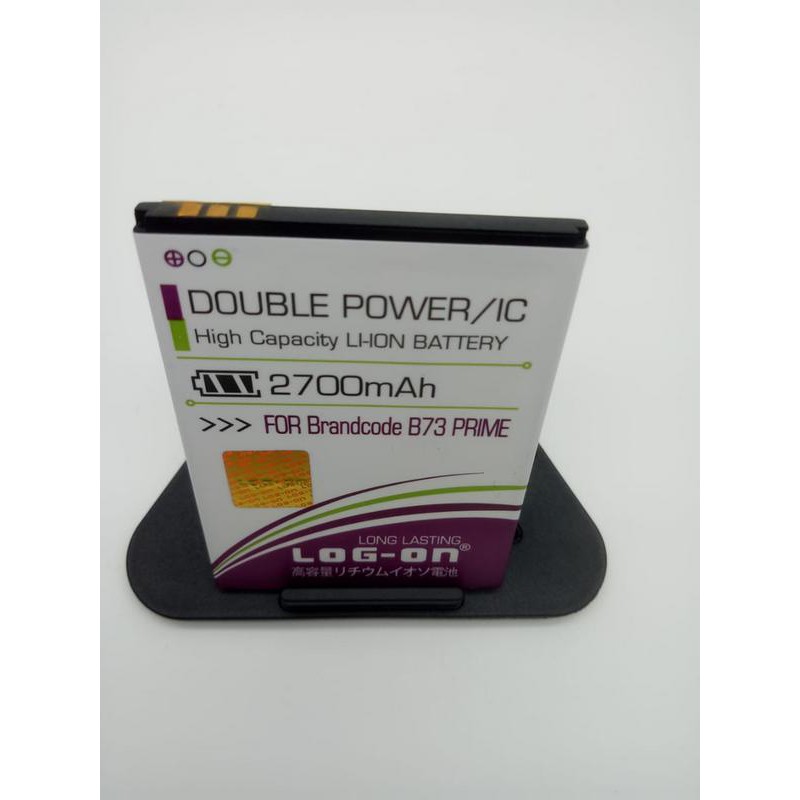 Battery Batre Baterai Double Power Logon BRANDCODE B73 PRIME