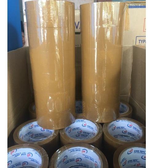 

Miliki LAKBAN 6 PCS CLEAR BENING (PUTIH), BENING & COKLAT LENGKET STAR TAPE KUALITAS 90 YARD X 45MM (2INCH) #lakban #isolasi #selotip #tapeperekat #pengikatpelengket #lakban #lakbanopp #lakbankualitas #perlengkapankantor ..