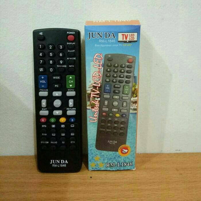 REMOTE TV MULTI SHARP LCD LED JUN DA RM-L1846