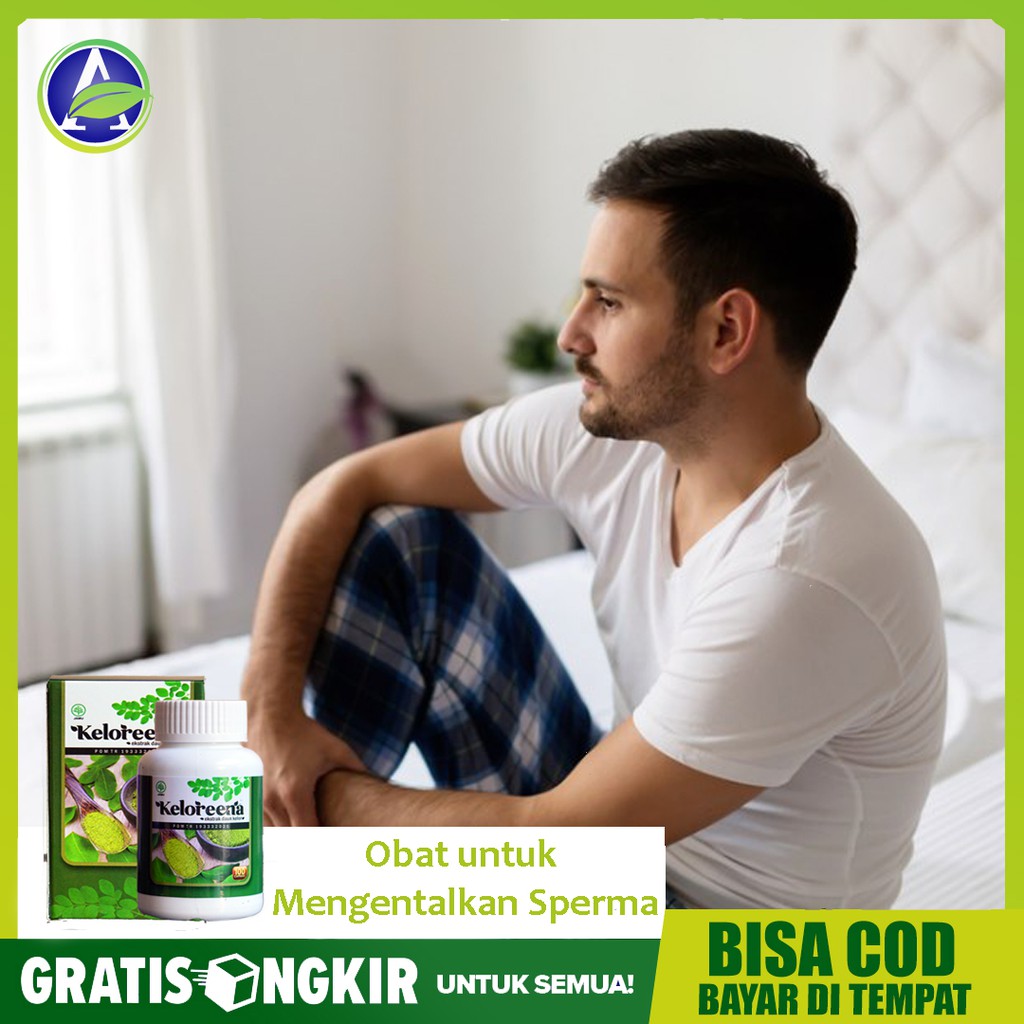Obat untuk Mengentalkan Sperma/Air Mani - Obat Mani Encer Alami Keloreena Kapsul - HALAL - Bisa COD