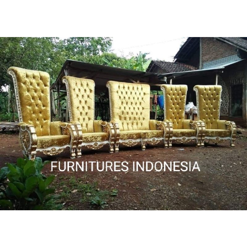 SET KURSI PELAMINAN BELLAGIO MEWAH / SET KURSI BELLAGIO / KURSI PELAMINAN TERBARU