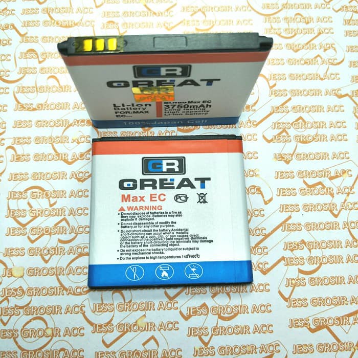 Baterai Battery GREAT Double Power Smartfren ANDROMAX EC , H15346