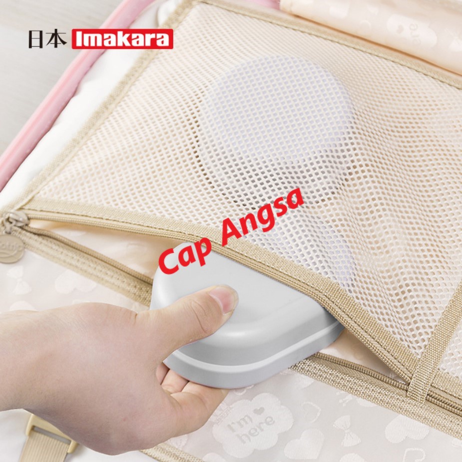 IMAKARA TRAVELING SOAP BOX JAPANESE STYLE ANTI TUMPAH TEMPAT SABUN BATANG PORTABLE KAMAR MANDI GYM KANTOR KERJA