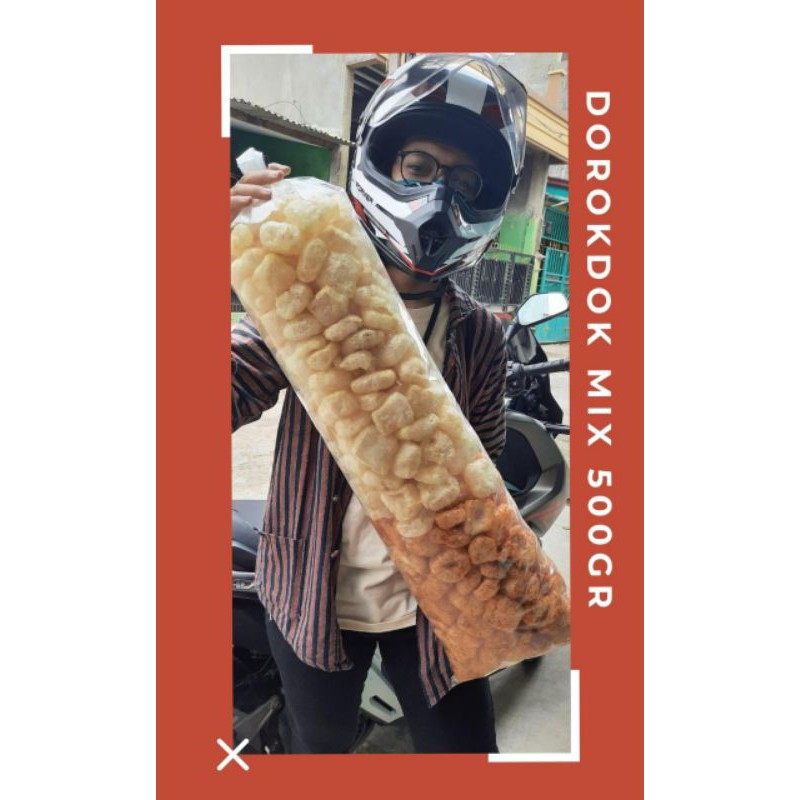 

[RECOMMENDED] DOROKDOK GULING/KERUPUK KULIT SAPI 500GR