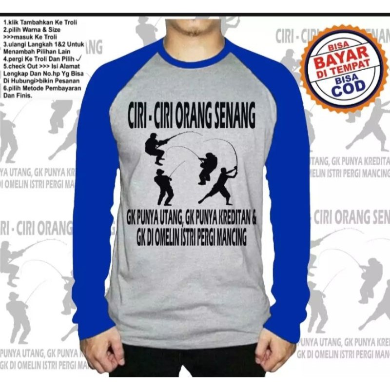 KAOS RAGLAN OBLONG CIRI CIRI ORANG SENSNG
