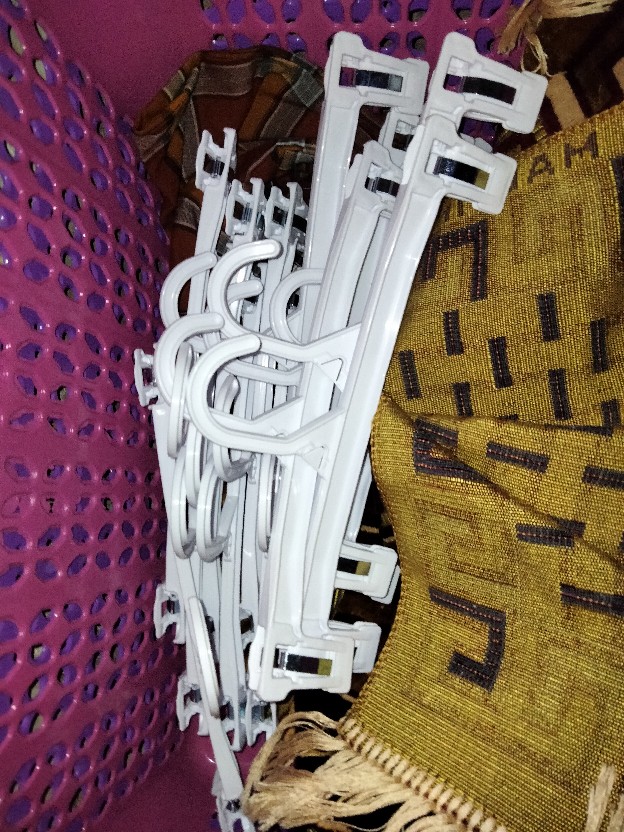 Hanger Jepit 30 Cm / Gantungan Baju Jepit