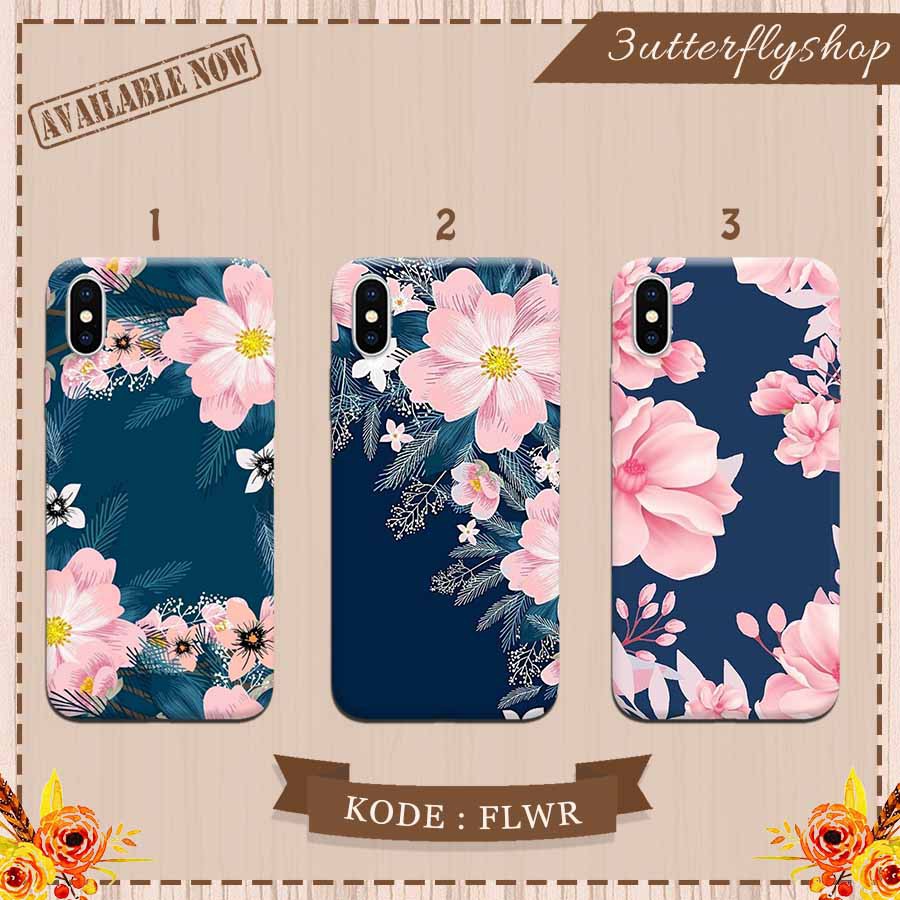 Flower Pink Sweety case Oppo Vivo Realme Redmi Xiaomi Samsung Iphone