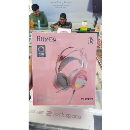 GAMEN Gaming Headset Cat Pink