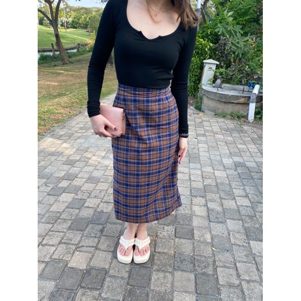 Zelonica Oksford Rok Tartan Bahan Flanel